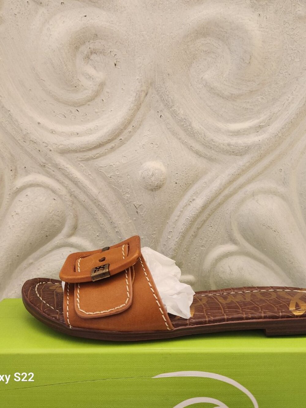 Sam Edelman "Gaige" Brown Leather Sandals. NIB. Size: 6. - Picture 2 of 10